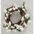 Mini Pip Berry Ring Ivory 1" (Pack of 4)