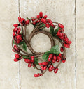 Mini Pip Berry Ring Red 1"  (Pack of 4)