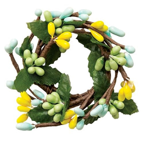 Mini Pip Berry Ring Spring Mix 1" (Pack of 4)