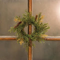 6"  Prickly Pine Ring Moss Green (Pack of 4)