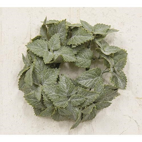 Matte Mint Candle Ring 1" (Pack of 4)