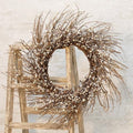 Farmhouse Mix Pip Twig Wreath 22"