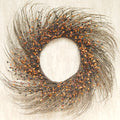 22" Prim Mix Pip & Twig Wreath