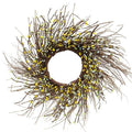 Spring Mix Pip Twig Wreath 16"
