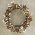 Pip Berry Ring With Stars Coffee Bean Mix 4" (Pack of 4)