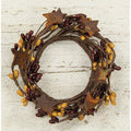 Pip Berry Ring With Stars Burgundy and Old Gold 2" (Pack of 4)