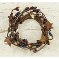 Pip Berry Ring With Stars Country Mix 2"  (Pack of 4)