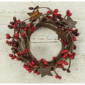Pip Berry Ring With Stars Red and Burgundy 2" (Pack of 4)