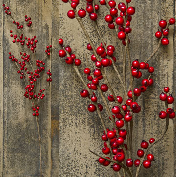 Red Berry Spray (Pack of 2)