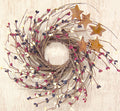 10" Country Mix Pip & Twig Wreath (Pack of 4)