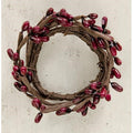 Mini Pip Berry Ring Burgundy 1.5" (Pack of 4)