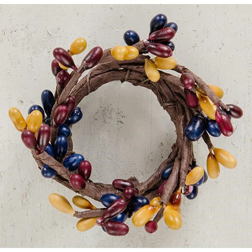 Mini Pip Berry Ring Colonial Mix 1.5" (Pack of 4)