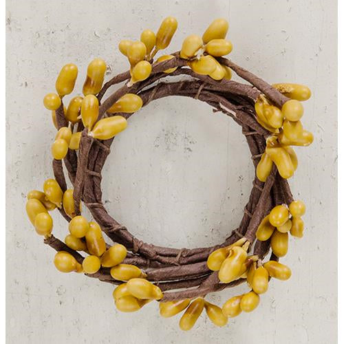 1.5" Old Gold Mini Pip Ring  (Pack of 4)