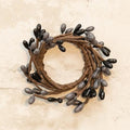 Mini Pip Berry Ring Gray & Black 1.5" (Pack of 4)