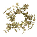 Foamy Silver Dollar Wreath Sage 16" (Pack of 2)