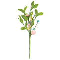 Easter Eggs & Herb Leaves Pick 12" (Pack of 4)