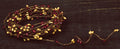 Burgundy/ Gold Pip String Garland 18 ft. (Pack of 4)