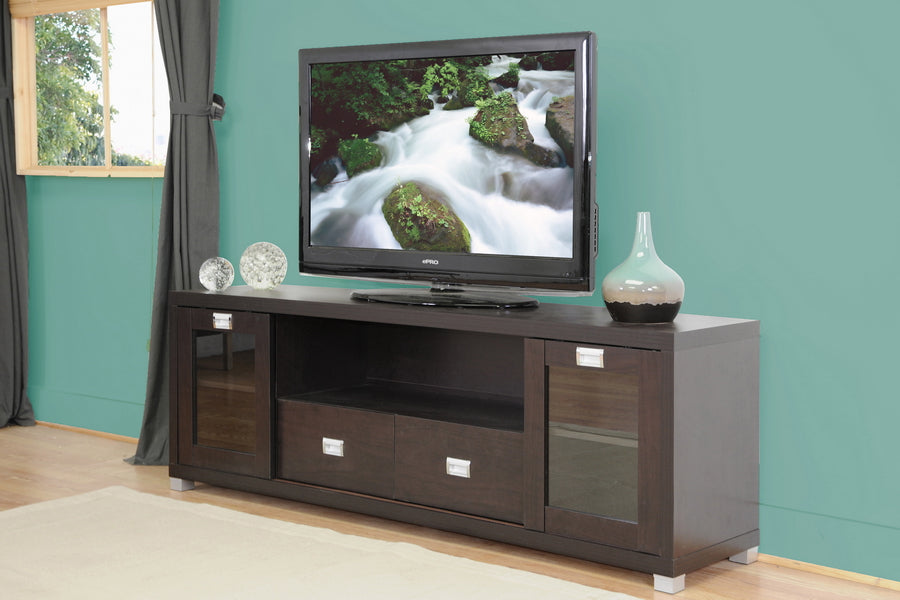 Baxton Studio Gosford Brown Wood Modern TV Stand