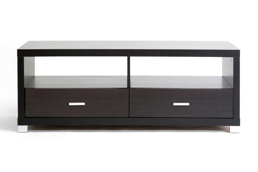 Baxton Studio Derwent Modern TV Stand with Drawers