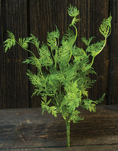 Badium Fern Bush Lt Green 15" (Pack of 4)
