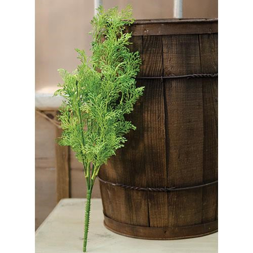 Coral Fern Bush 19" (Pack of 4)