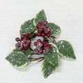Winterberry Holly Candle Ring 1.5"  (Pack of 4)