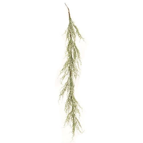 Ice Glazed Cedar Garland 5ft