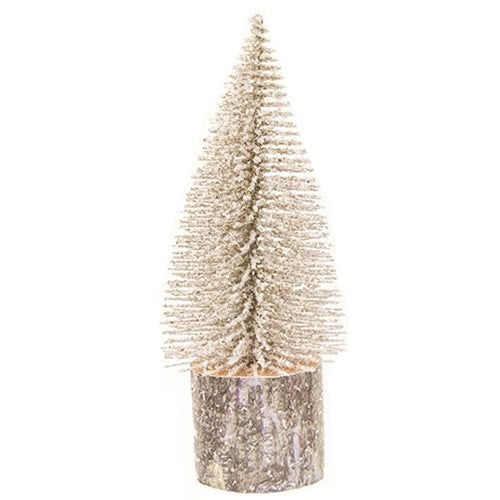 Snowy Foxtail Pine Tree 8" (Pack of 4)