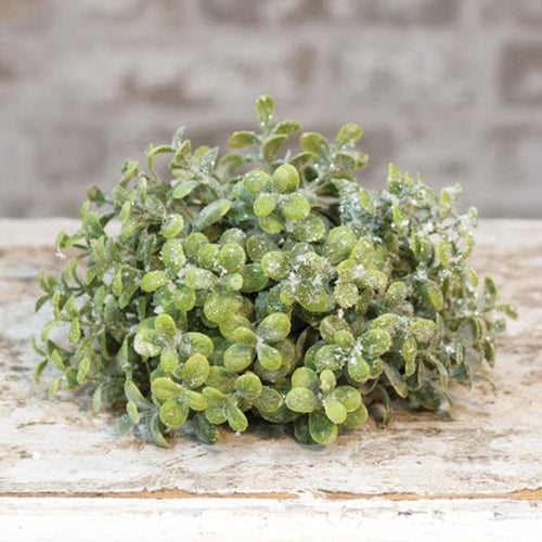 Icy Pebble Eucalyptus Half Sphere 8" (Pack of 4)