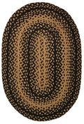Braided Ebony Rug 20x30