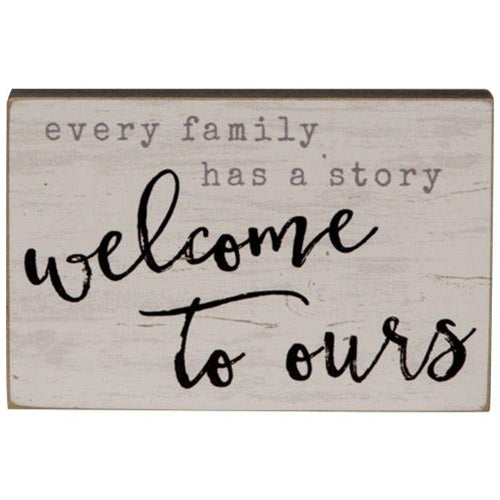 Every Family Has a Story Block 2.75" x 4.25" (Pack of 4)