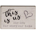 This Is Our Life Block 2.75" x 4.25" (Pack of 4)
