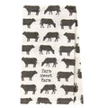 Farm Sweet Farm Cow Dish Towel (Pack of 2)