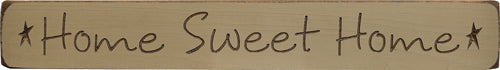 Home Sweet Home Engraved Block 12"  (Pack of 4)