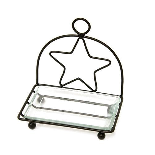 Black Star Soap Dish (Pack of 2)