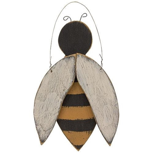 Wooden Hanging Bee