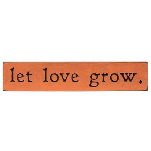 *Let Love Grow Engraved Sign Berrylicious 18" x 3.5" (Pack of 2)