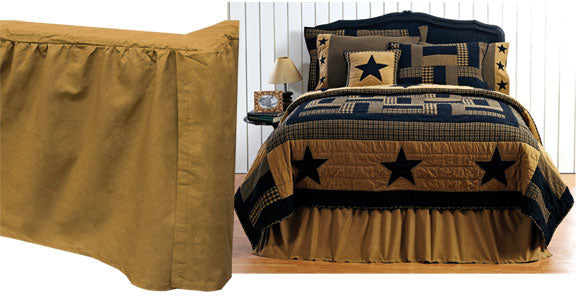 *Delaware Star King Bed Skirt