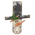Skinny Lath Hanging Snowman Head 15.75"