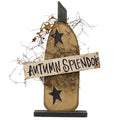 Autumn Splendor Pumpkin on Base 17"