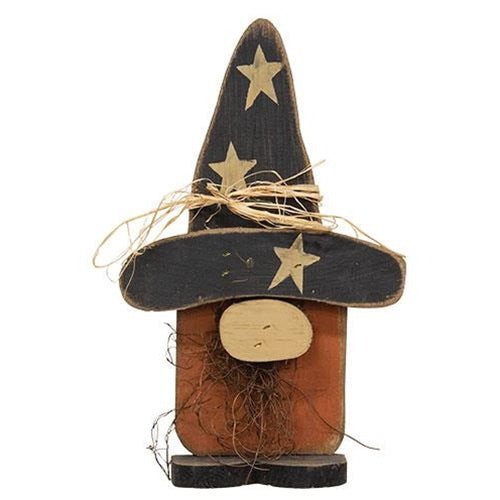Wood Standing Fall Gnome 14.5" 2 Asstd.