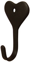 Flat Back Heart Hook (Pack of 4)