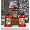 Musical Spinning Holiday Scene Water Globe