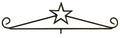 Star Calendar Hook  (Pack of 4)