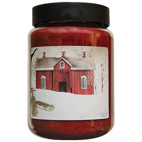 '+Fallen Snow Jar Candle Mulled Cider 26oz