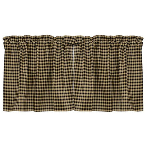 2/Set Black Check Tiers 24" x 36"