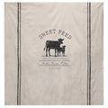 Sweet Feed Farmhouse Shower Curtain