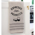 Espresso Then Prosecco Dish Towel (Pack of 4)