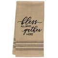 Bless All Who Gather Here Dish Towel (Pack of 2)