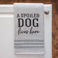 A Spoiled Dog Lives Here Dish Towel (Pack of 2)